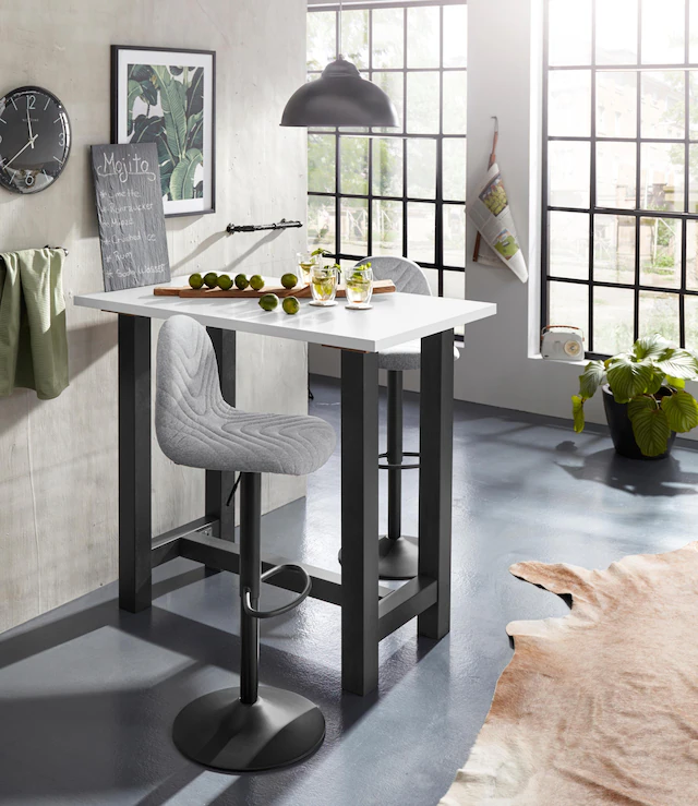 Mäusbacher Bartisch Gestell in U-Form (Breite 120, 140 oder 160 cm)