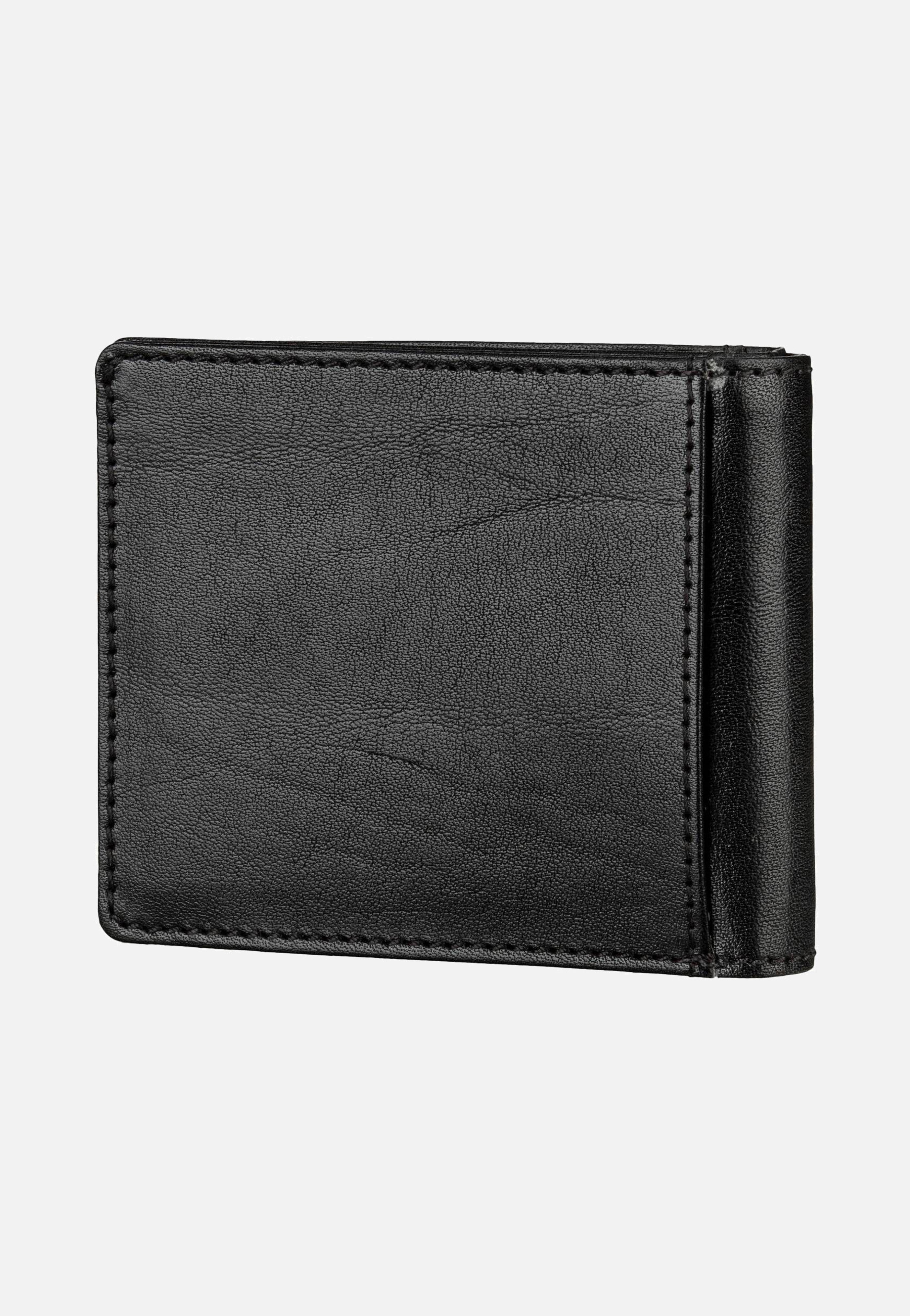 Country Dollarclip 8Cs Schwarz - Kartenetui