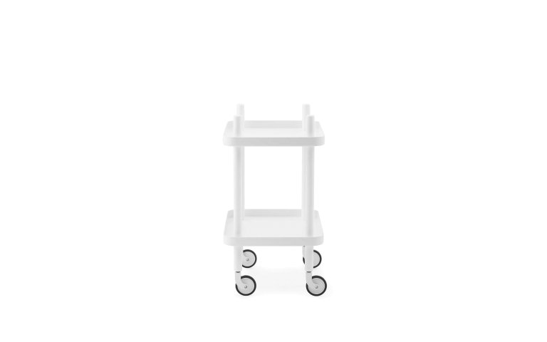Normann Copenhagen Block trolley wit 50x35