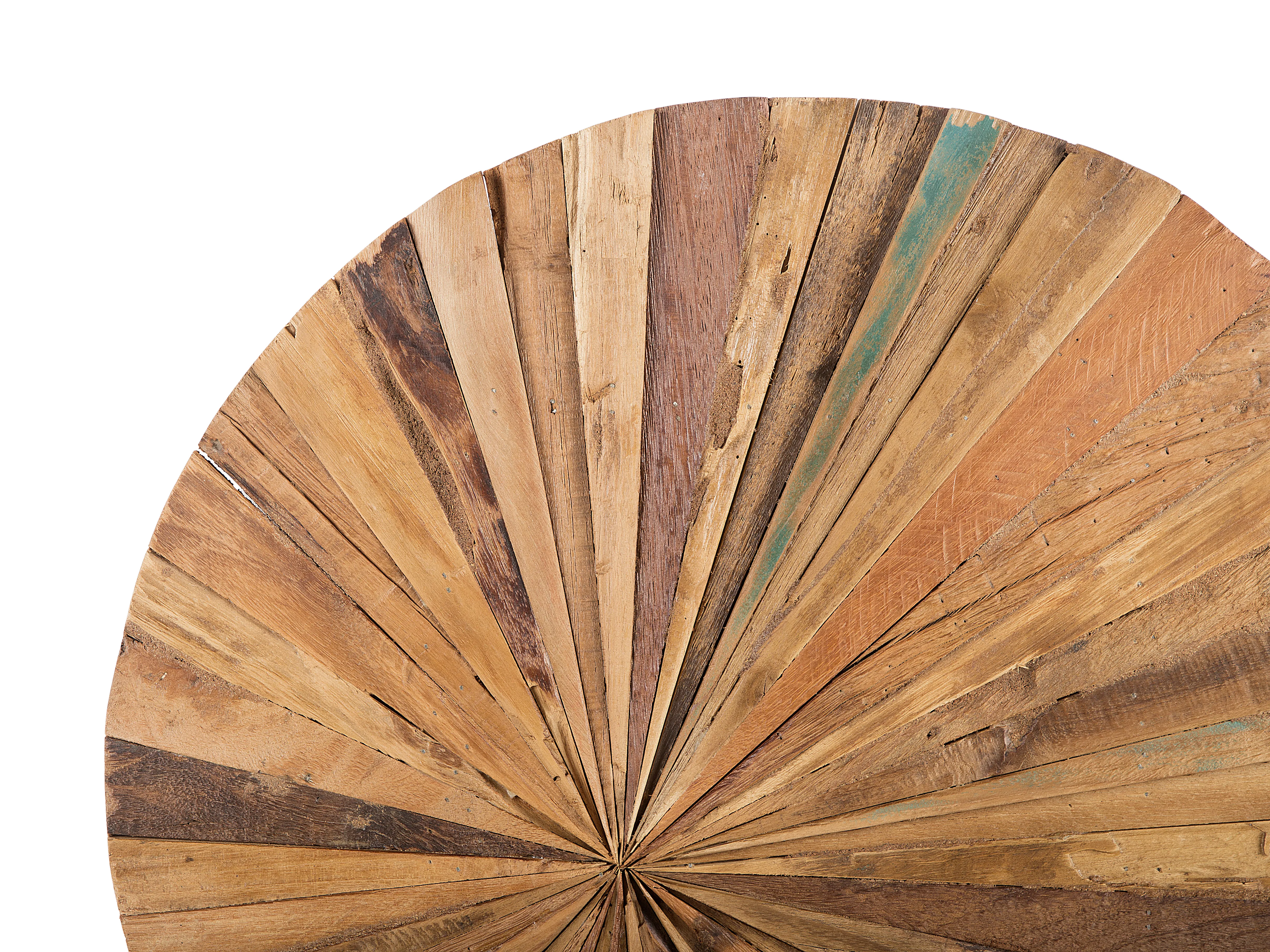 Wanddecoratie MORELIA Teakhout 60 cm Bruin