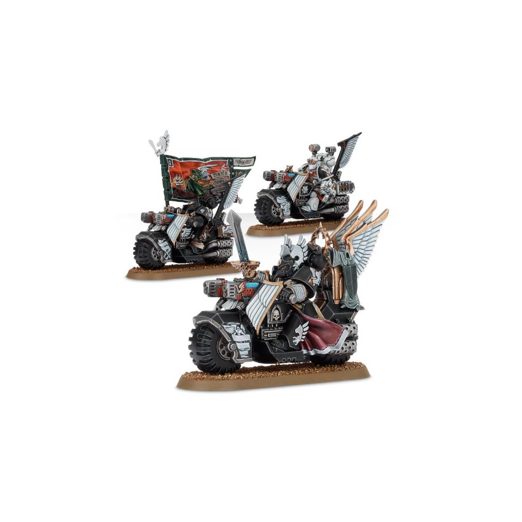 W40K : Adeptus Astartes Dark Angles - Ravenwing Command Squad