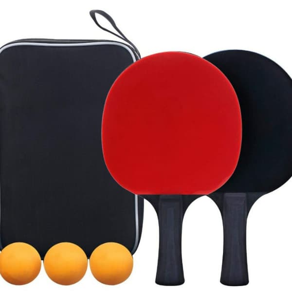 INF Profesjonelt bordtennisracketsett med bæreveske