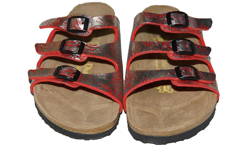 Birkenstock Florida Papillio Breed Roses Red SD (255041)