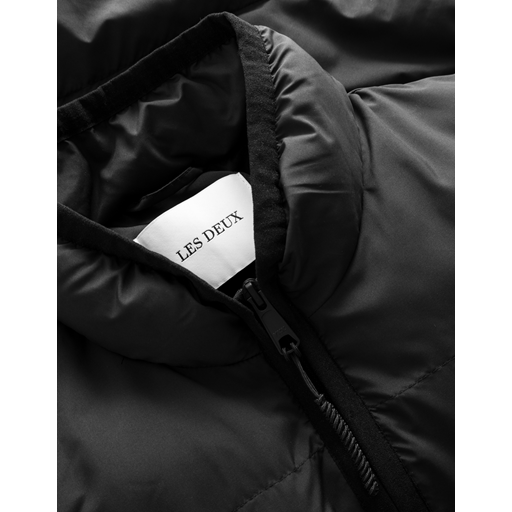 Les Deux Newport Padded Jakke, Black, M