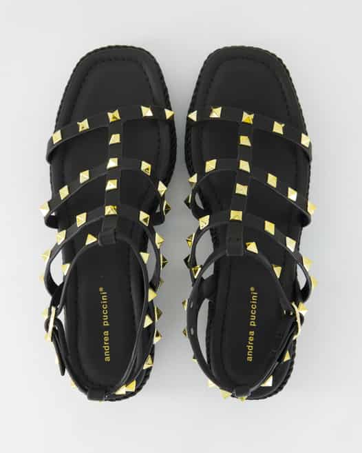 Andrea Puccini U47001243001 Sandalen in Schwarz