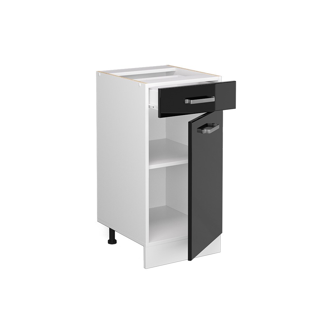 Vicco Schubunterschrank Küchenschrank R-Line Solid Weiß Blau Grau 40 cm modern