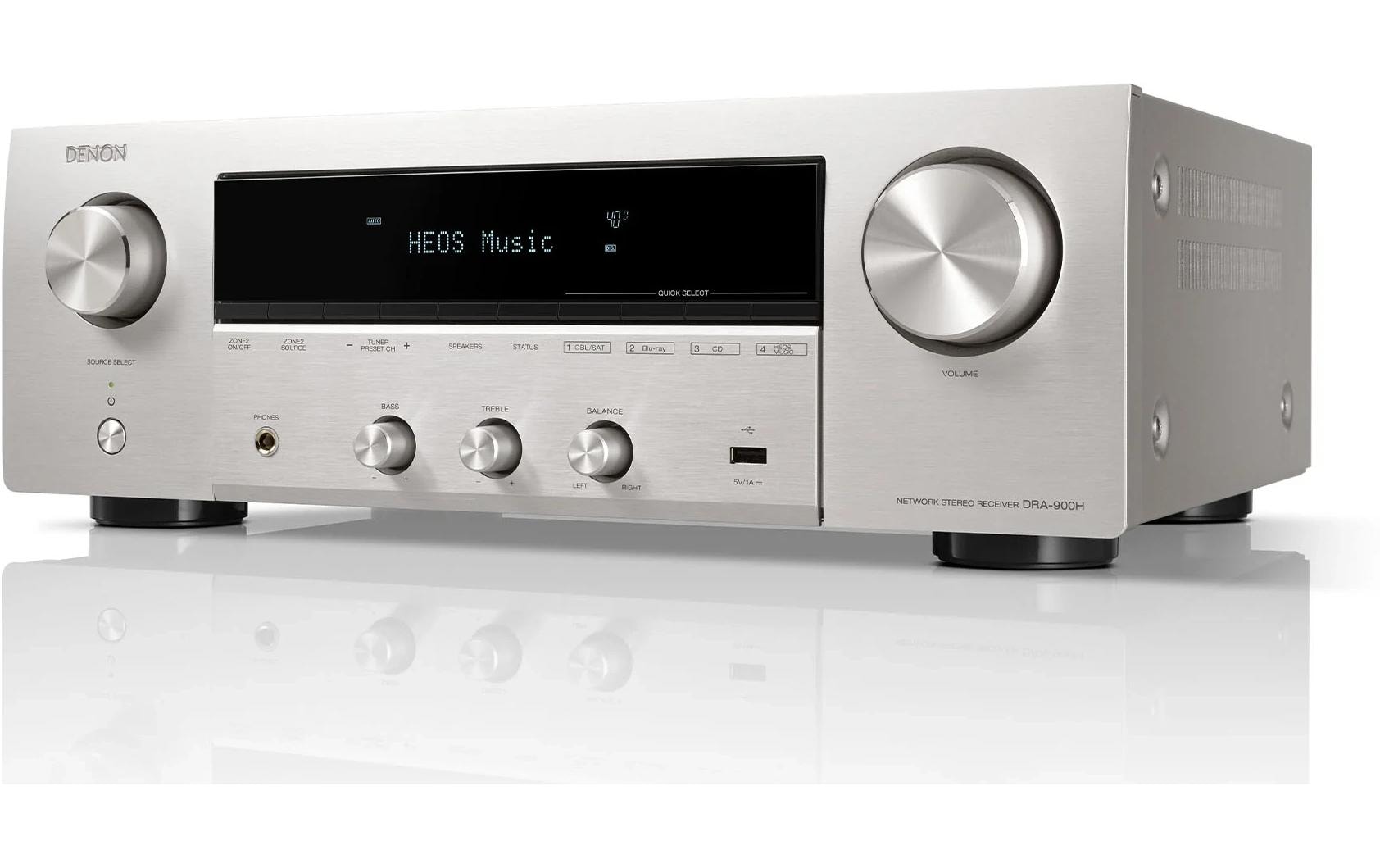 Stereo-Netzwerkreceiver DRA-900H Silber<br>2-Kanal Netzwerk-Receiver