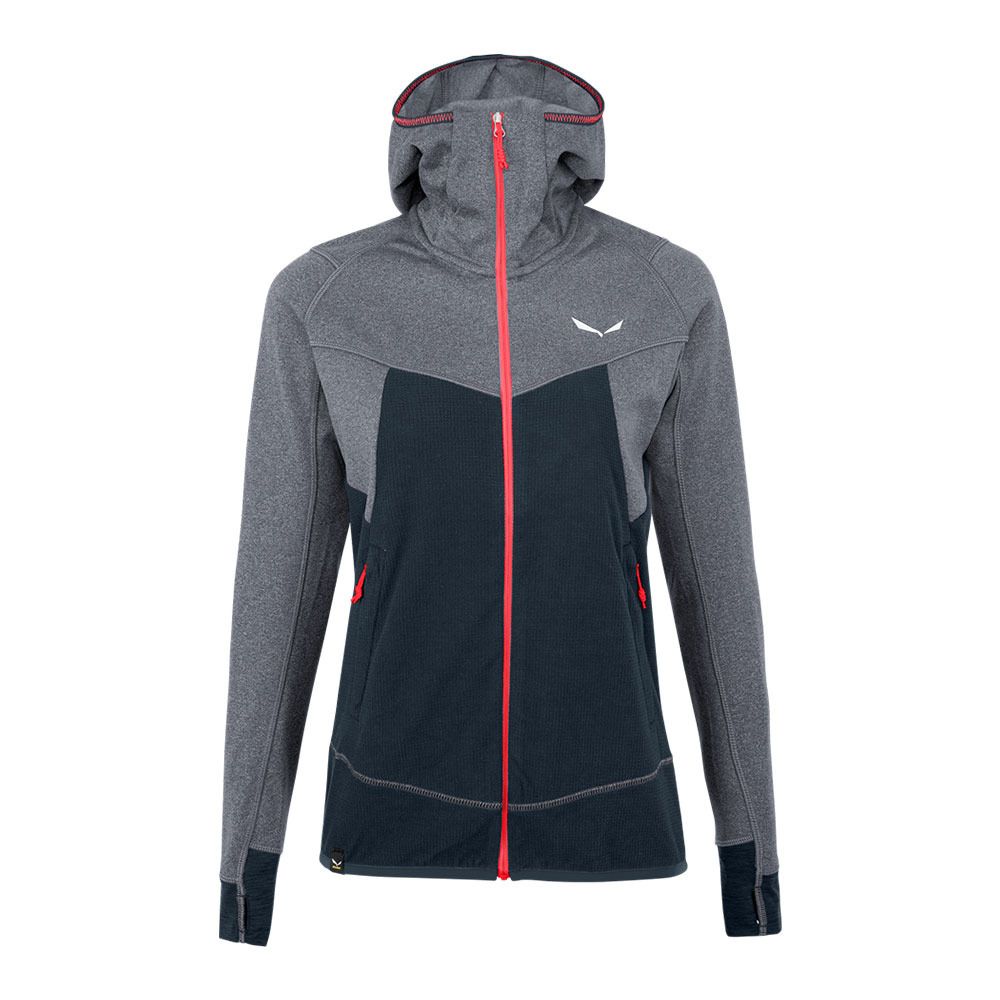 Salewa PUEZ HYBRID - Polaire Femme navy blazer melange/6080
