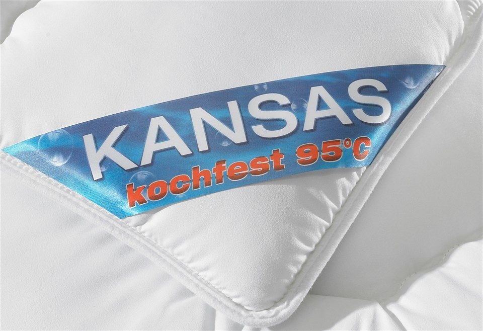fan Microfaserbettdecke »Kansas« leicht Füllung Polyesterfaser 1 Stk. tlg. Bettdecke in 135x200 cm und weiteren Grössen, für Sommer oder Winter