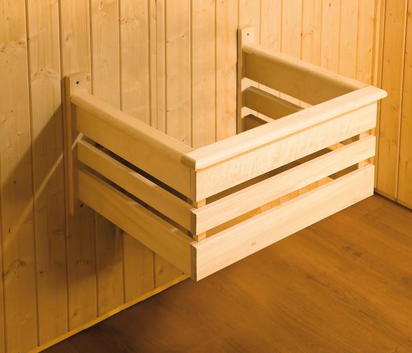 Weka Sauna Bergen mit Glastür