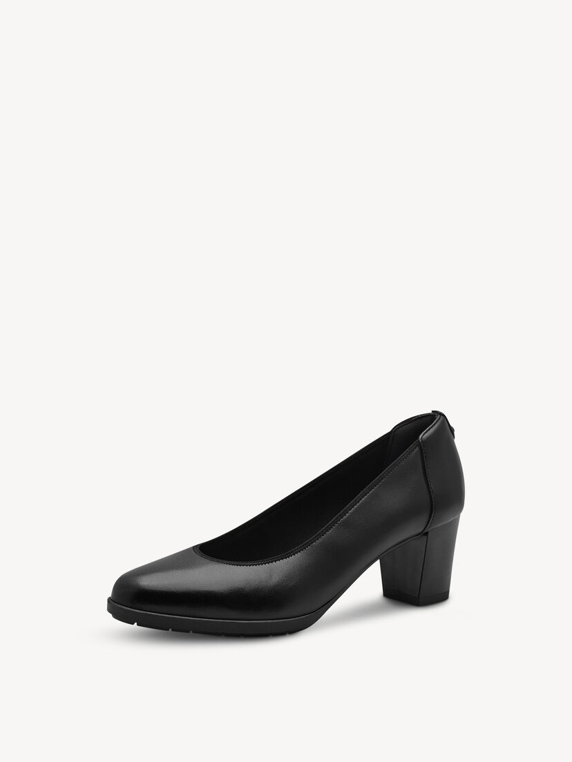Leren Pumps - zwart