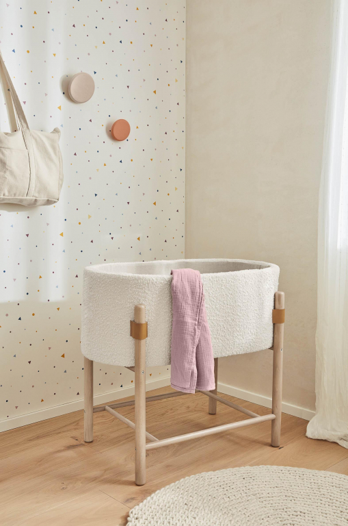 Kave Home Adara Mozes ledikant wit