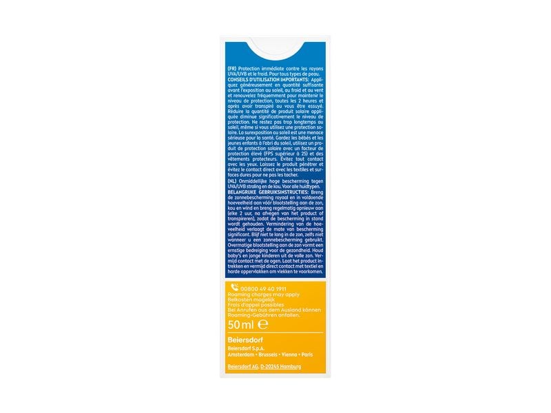 NIVEA SUN Sonnencreme Sun Alpin LSF 50 50 ml Feuchtigkeitsspendende Sonnenpflege