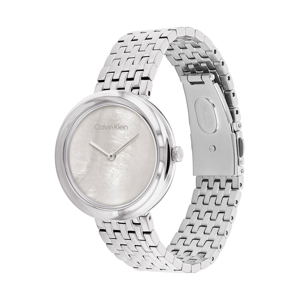 Montre Calvin Klein Twisted Bezel Gris