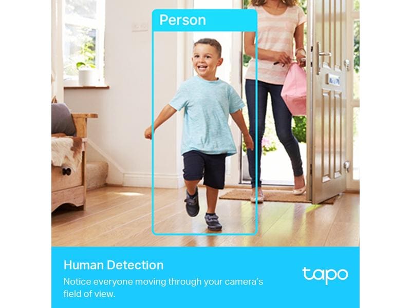 TP-Link Netzwerkkamera Tapo C225 Schwenken/Neigen AI Home Security Wi-Fi Kamera
