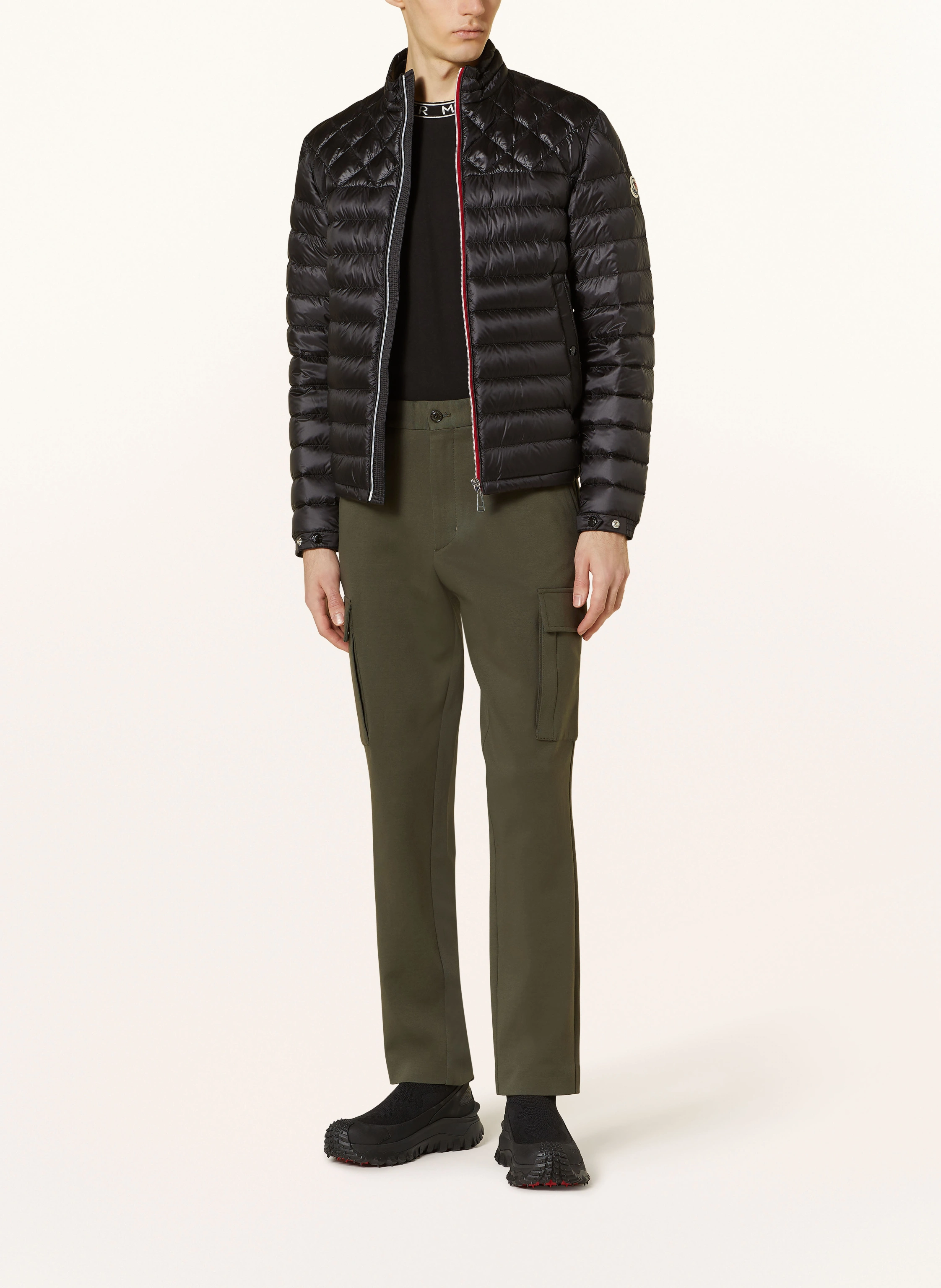 MONCLER Cargohose Regular Fit aus Jersey