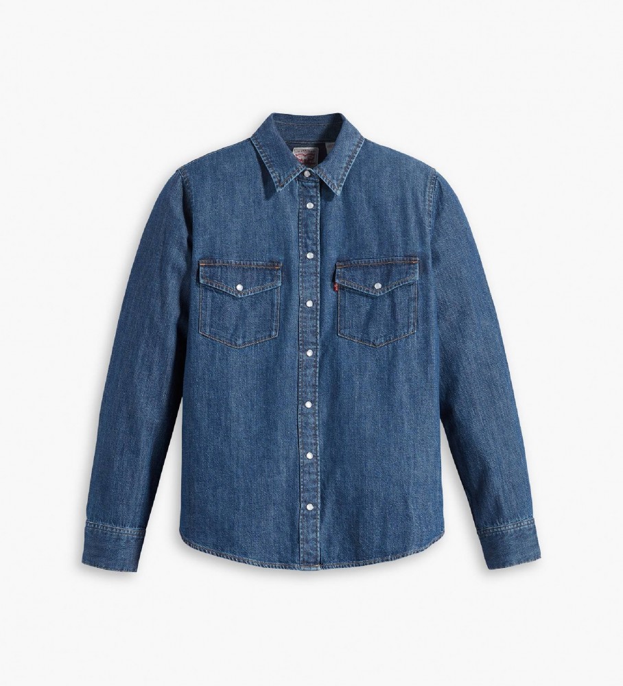 Camisa Western Azul Levi's