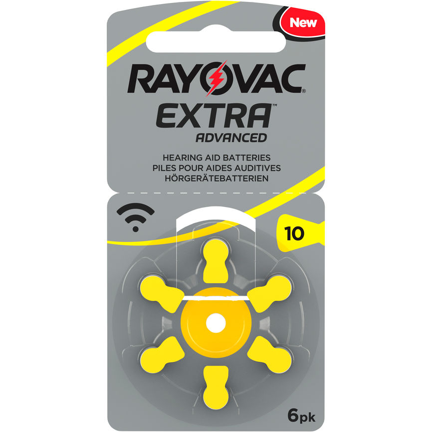Rayovac Extra Advanced batteri for høreapparat 10