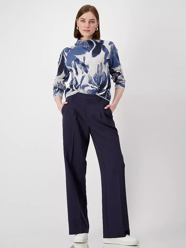 MONARI Pullover blau