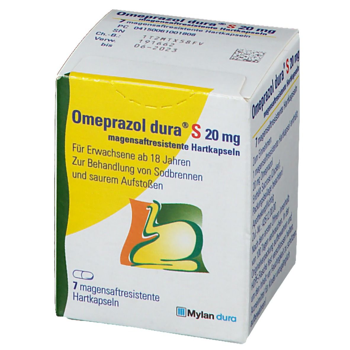 Omeprazol dura® S 20 mg Kapseln