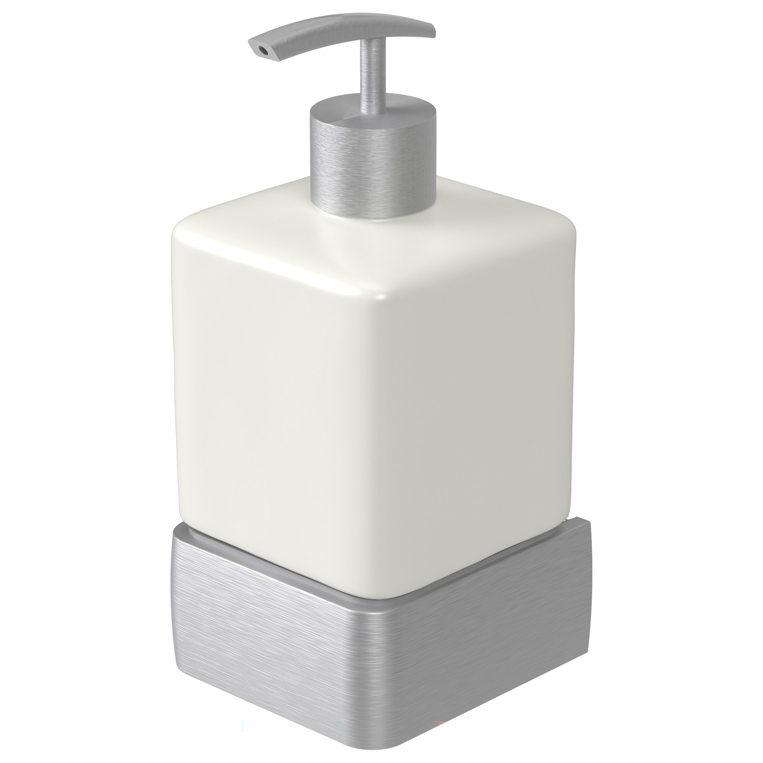 Haceka Aline zeepdispenser geborsteld aluminium