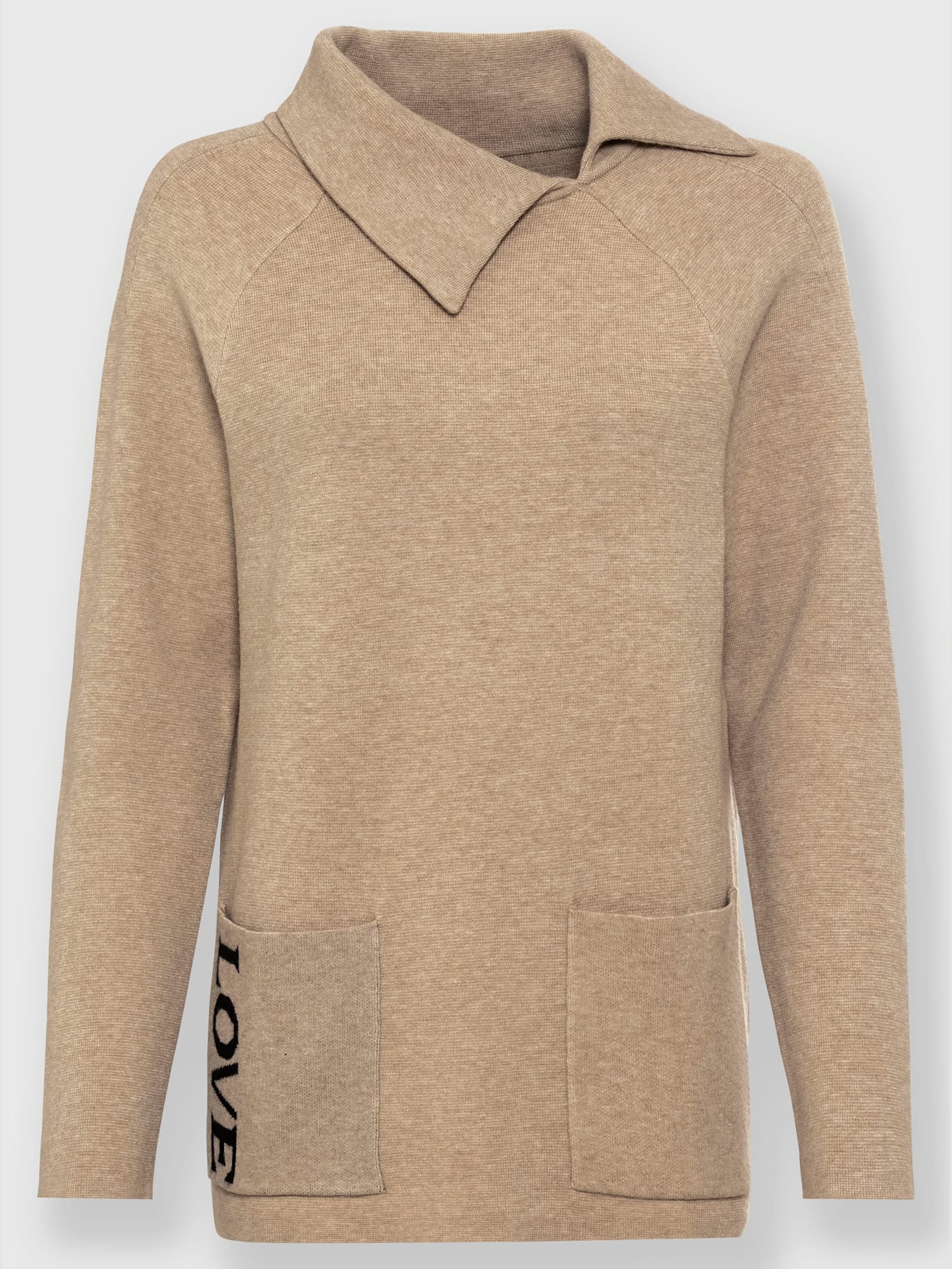 Pull encolure raffinée