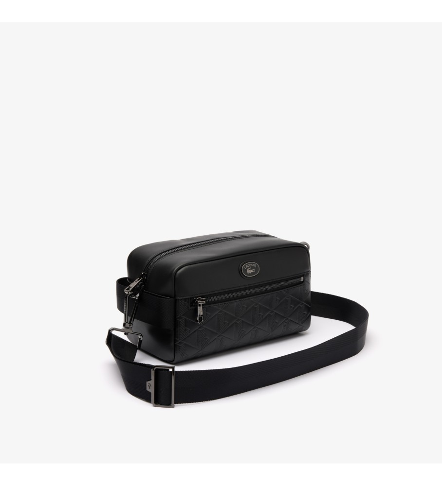 Bolsa transversal Lacoste preta