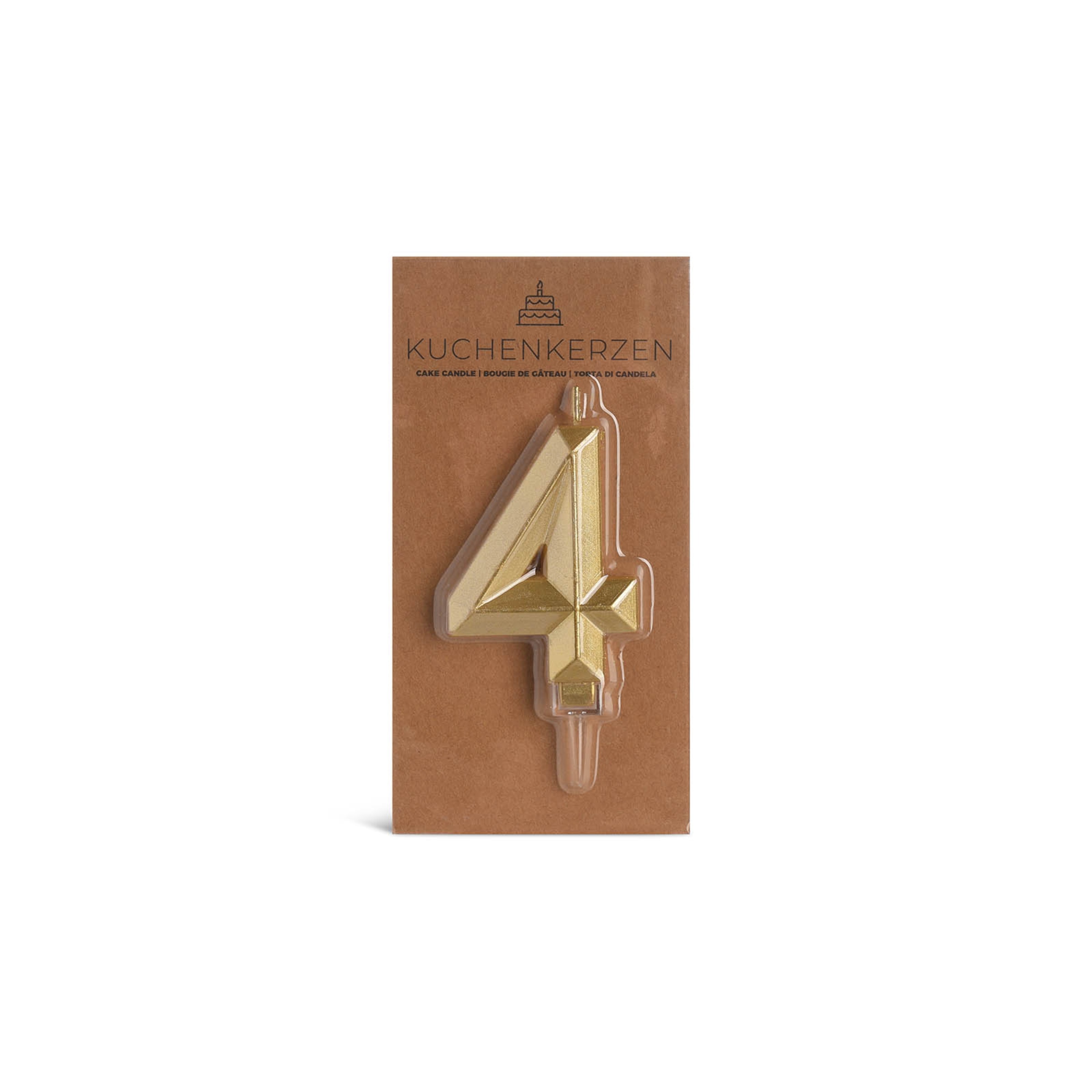 gold, H 7,5 cm