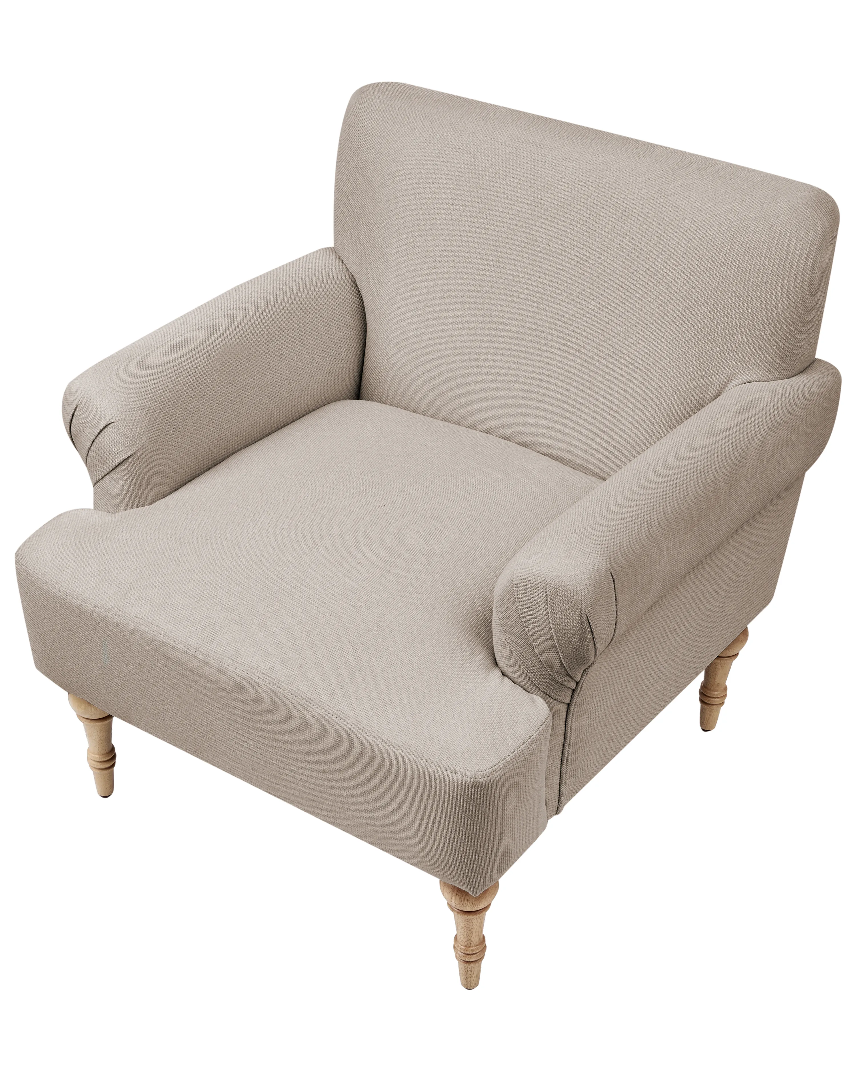 Fauteuil FREDROS Stof Taupe