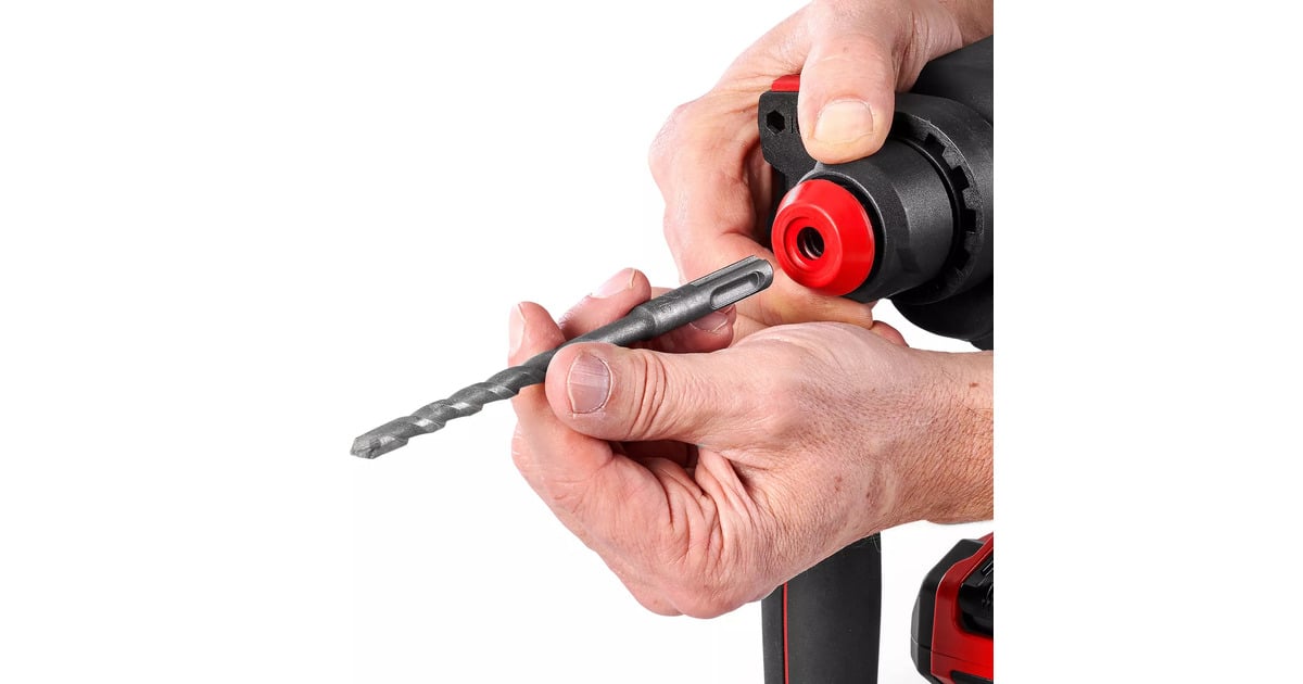EINHELLTP-HD 18/22 D Li BL - Solo professional Accu Boorhamer  (Rood/zwart, Accu en oplader niet inbegrepen, Incl. opbergkoffer E-Case S-F)