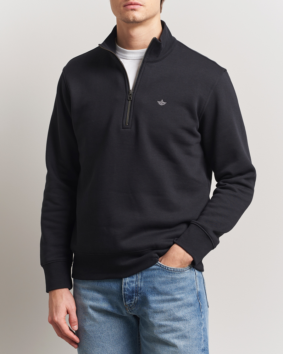 Dockers Quarter Zip Fleece Black