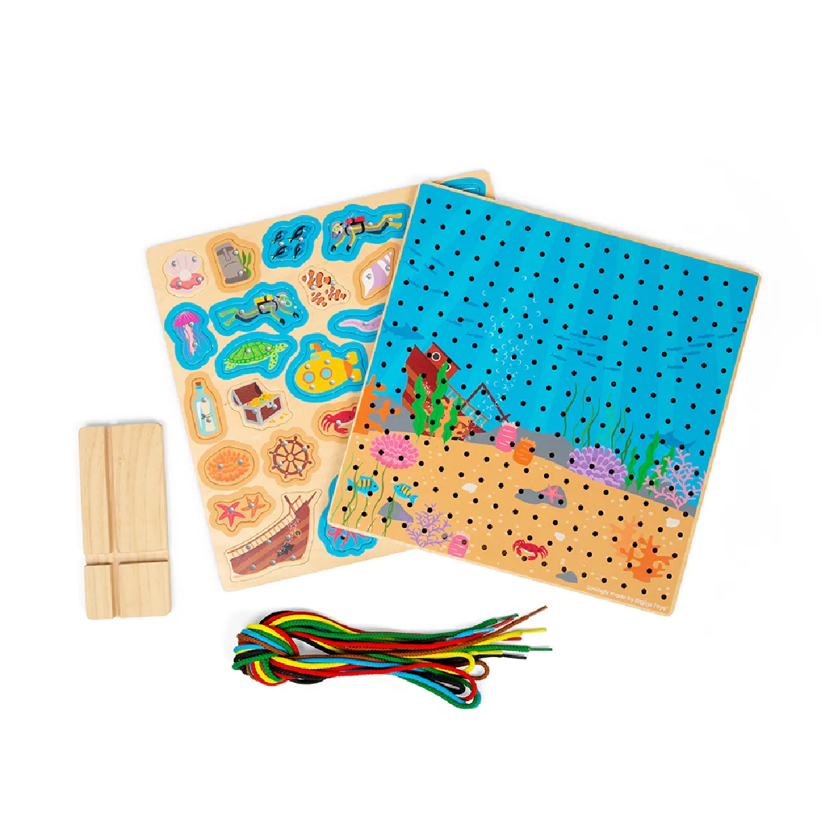 Jouet marin dentelle Bigjigs Toys
