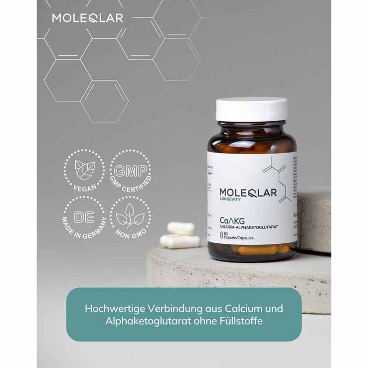 Moleqlar Caakg Calcium-Alphaketoglutarate Kapseln, 60 St