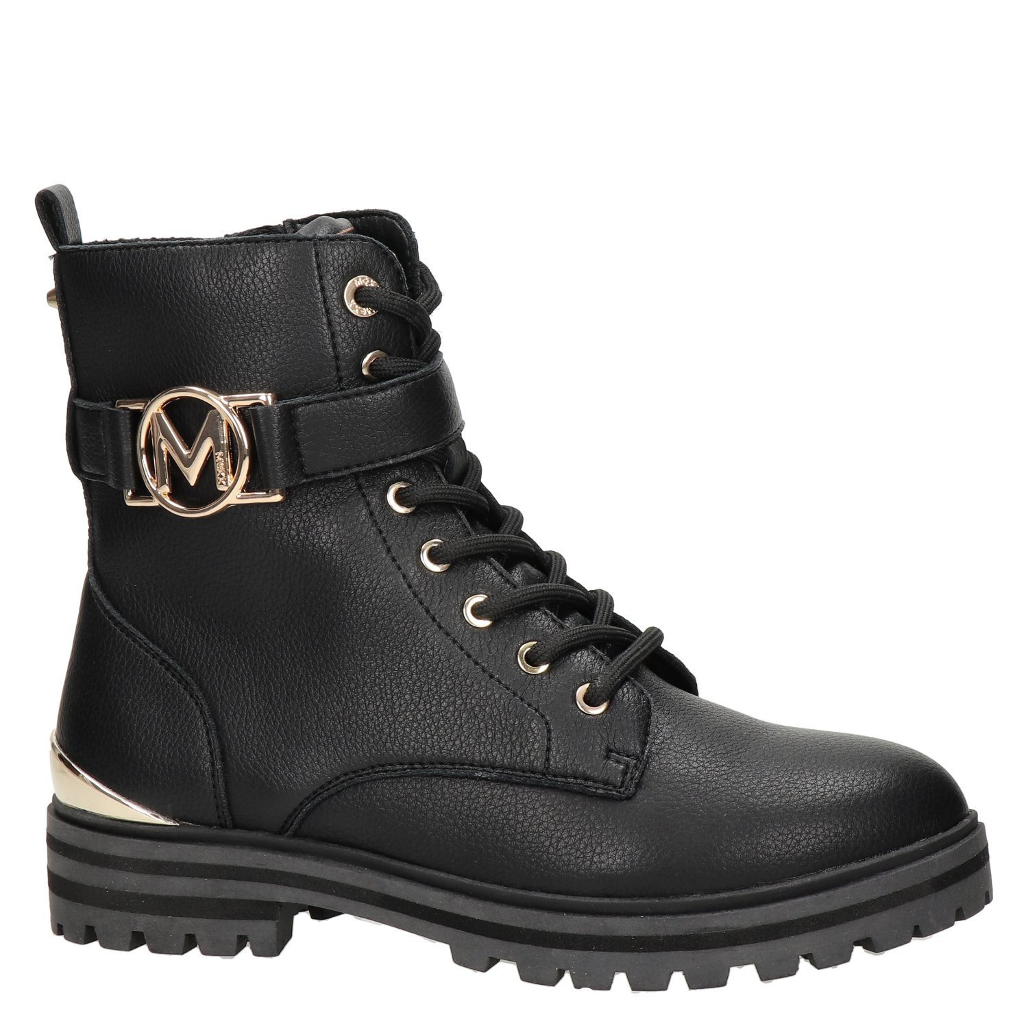 Kyana dames veterboot Mexx Zwart