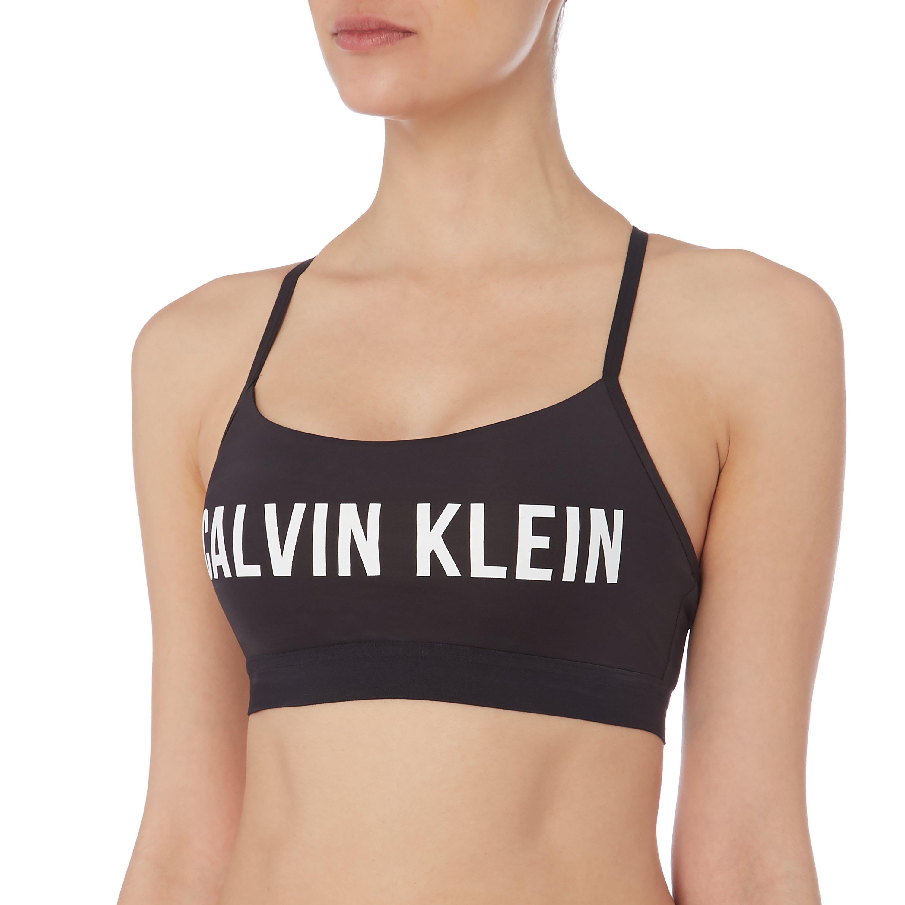 Calvin Klein Performance Calvin Low Logo Sports Bra
