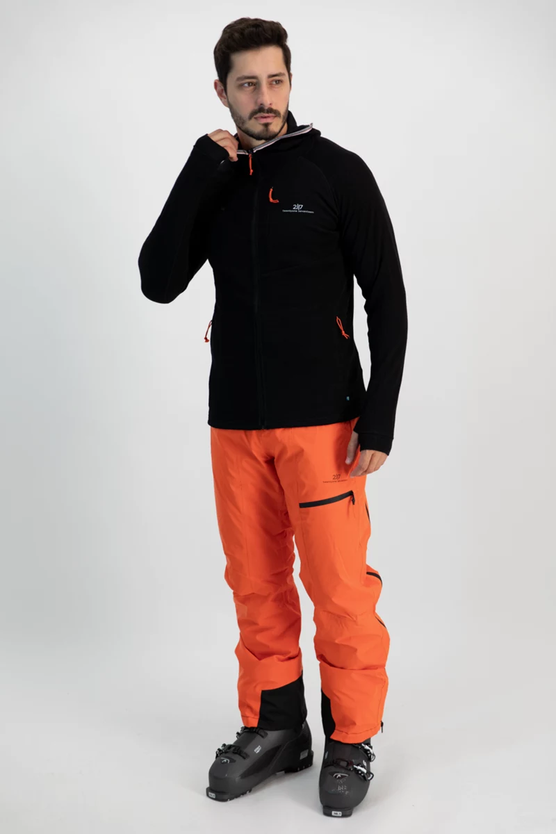 2117 OF SWEDEN Gasska Merino Hooded Herren Midlayer