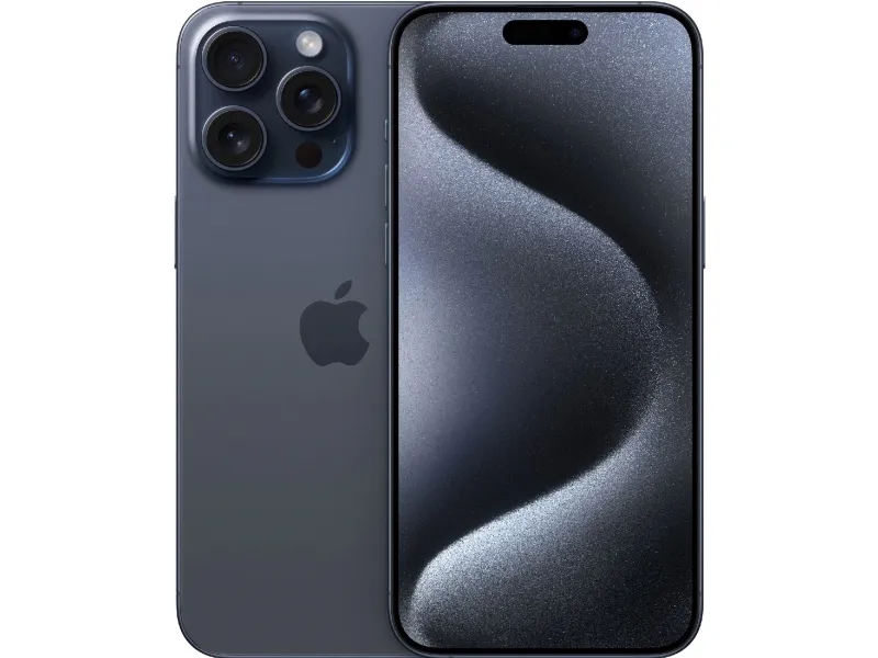 Apple | iPhone 15 Pro Max - 5G smartphone - 256GB - Blåt Titanium