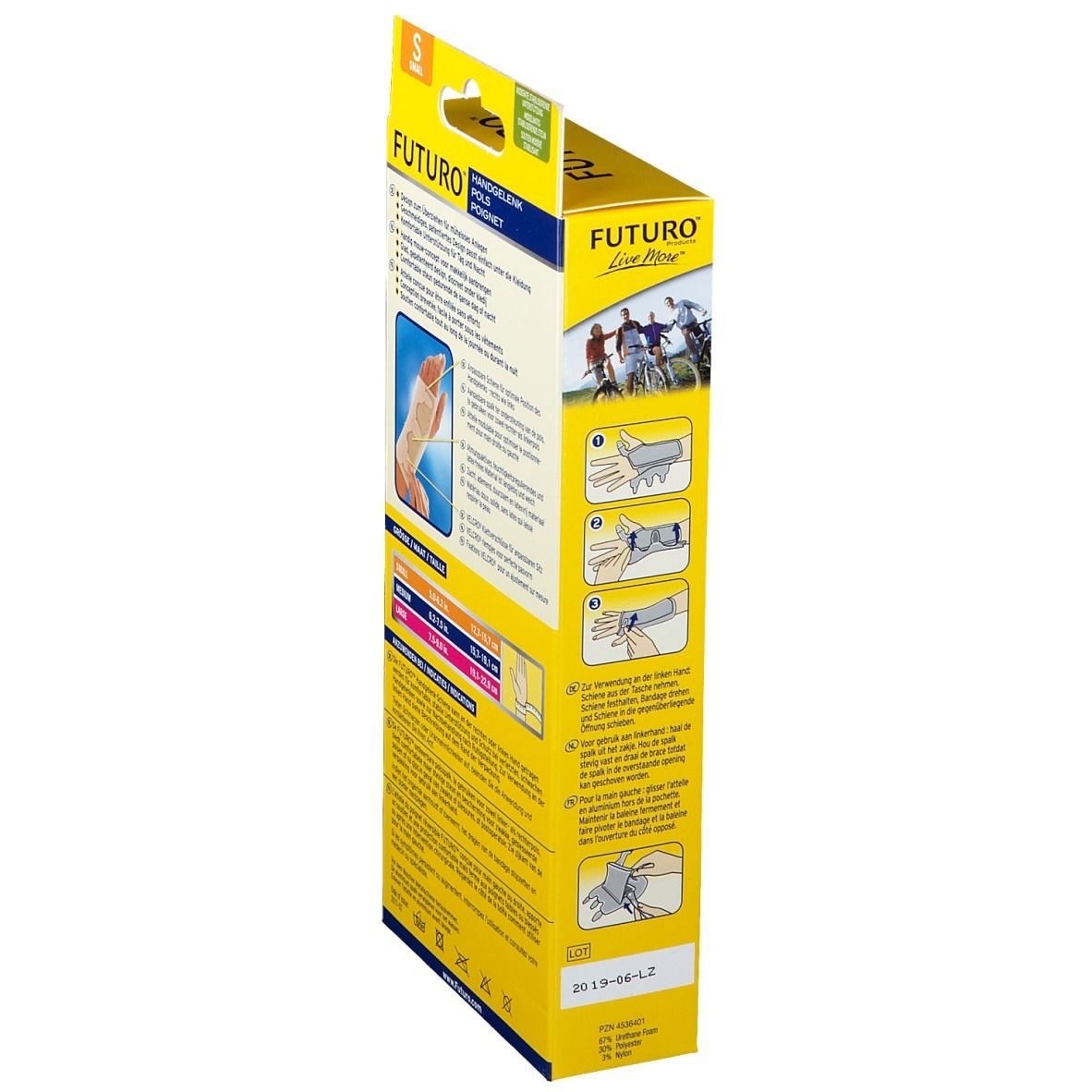 FUTURO™ Handgelenk-Schiene links/rechts S