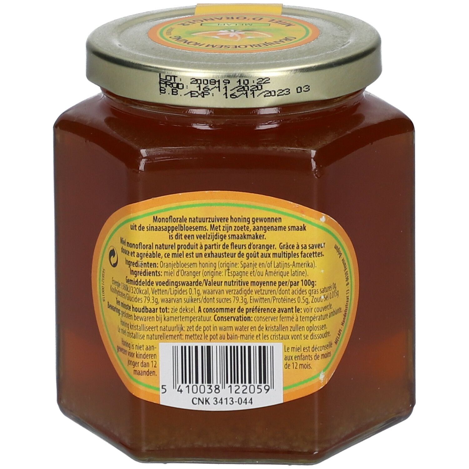 MELAPI Orangenblütenhonig