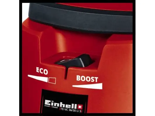 Einhell TE-VC 36/30 Li S-Solo, Tromle vakuum, Tør&våd, Støvpose, 30 L, Filtrering, 76 dB - SOLO