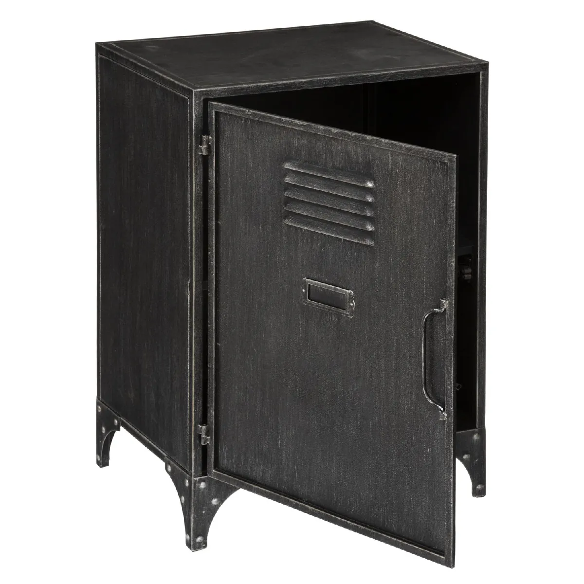 Atmosphera, Createur D'Interieur Atmosphera Table de Chevet Sevin Gris Anthracite
