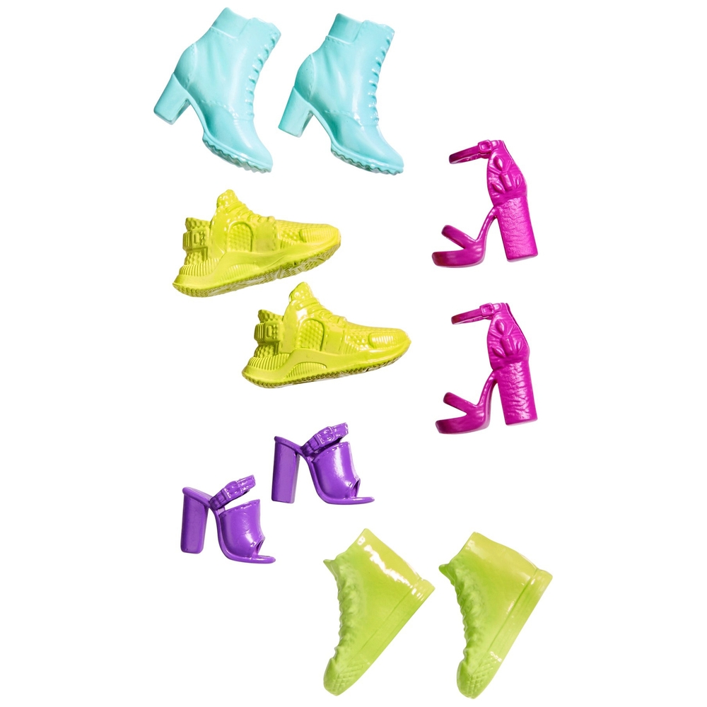 Barbie Schuh-Accessoires 5er-Pack