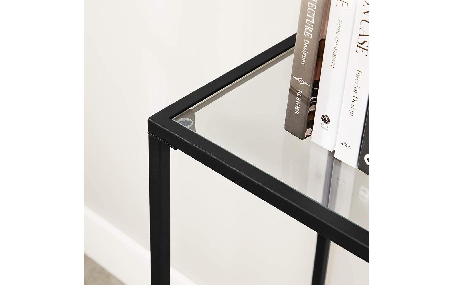 Konsolentisch 100 x 35 x 80 cm, SchwarzSideboard