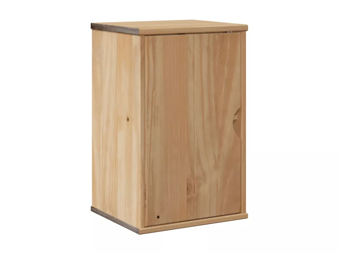 Armoire murale de salle de bain OTTA 35x30x55 cm bois massif