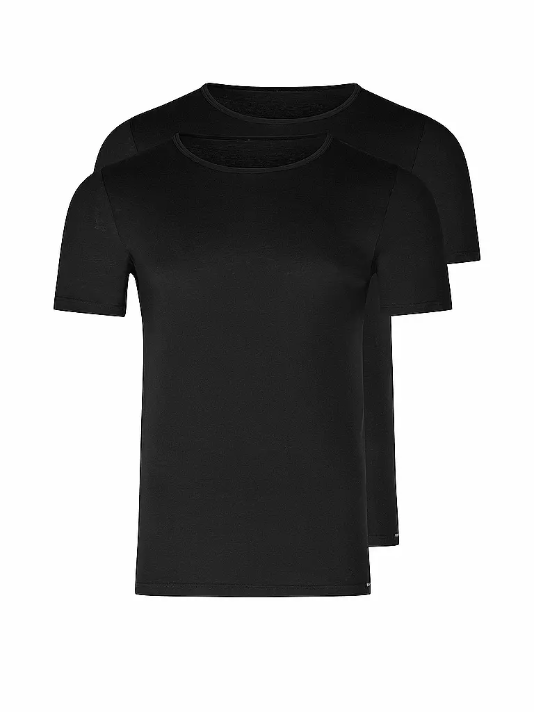 SKINY T-Shirt 2-er Pkg. Black schwarz
