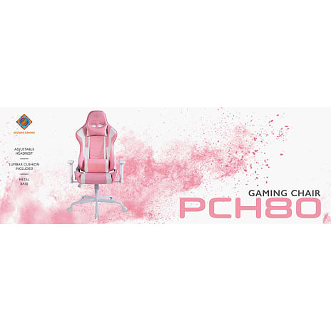 Deltaco gamerstol GAM-096 - pink