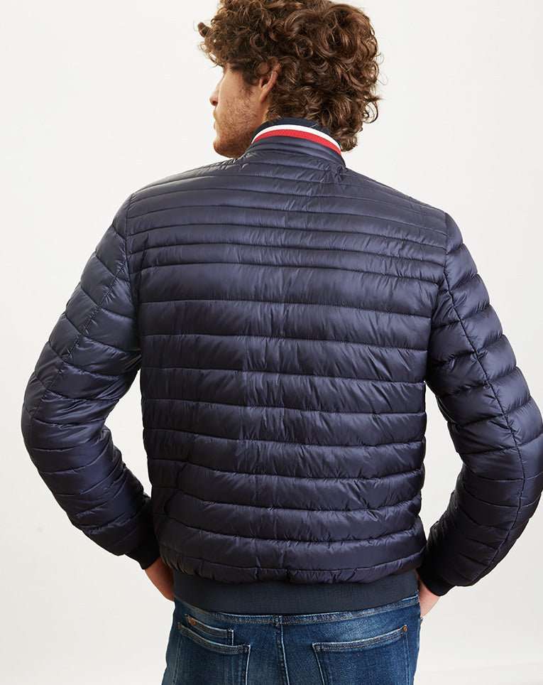 DOUDOUNE LÉGÈRE ZIP TRICOLORE