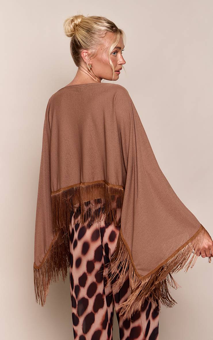 Chocolat Haut Asymétrique À Détails De Franges