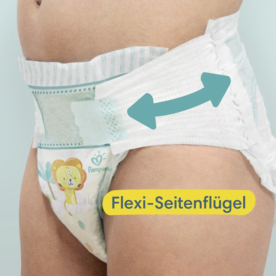 Pampers Baby-Dry Windeln, Gr. 5+, 12-17 kg, Maxi Pack (1 x 84 Windeln)