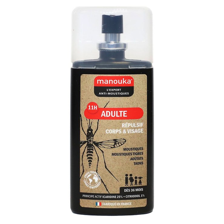 Répulsif adultes visage & corps 82,5ml